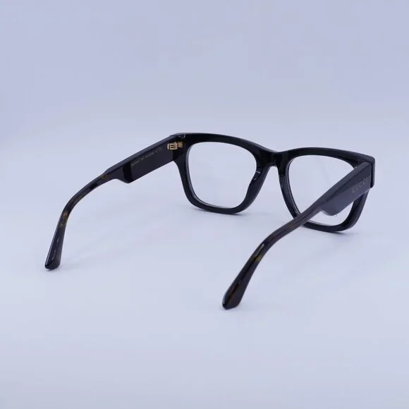 🕶️ New Gucci GG1669O 005 Eyeglasses - Black/Havana Frame 52mm